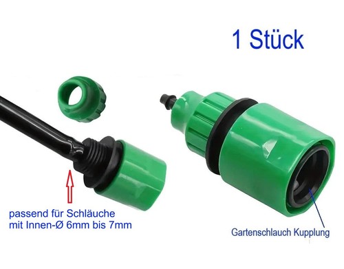 Gartenschlauch adapter 6mm bis - gartenschlauch,
