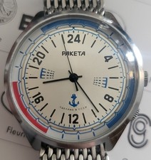 Raketa 24 Stunden Uhr