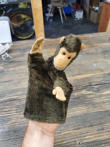 Steiff handpuppe affe jocko - steiff,