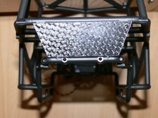 Hintere Abdeckung, Blende aus Carbon für den Axial Wraith CNC gefertigt