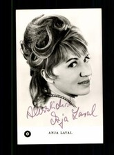 Anja laval autogrammkarte - anja,