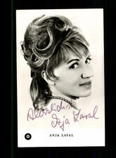 Anja Laval Autogrammkarte Original Signiert + M 550