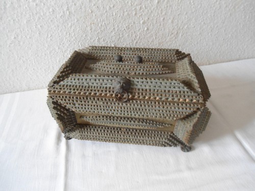 Antike holzschatulle - antike,