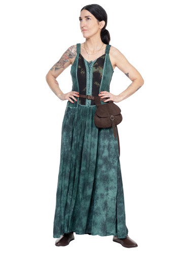 Langes mittelalter sommerkleid - langes,