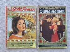 Gold-Roman Nr. 180, Silvia-Roman Nr.374, Liebesromane, Groschenromane, 