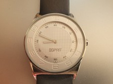 ESPRIT Armbanduhr weiß-silber