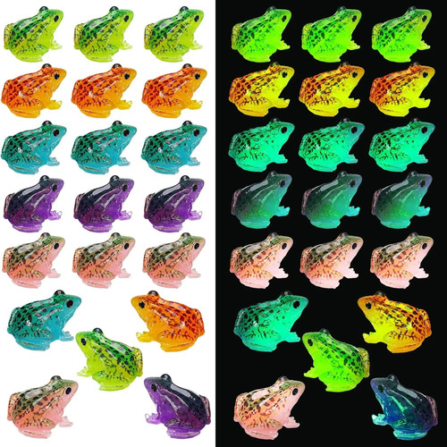 Miniatur froschfiguren set - miniatur,
