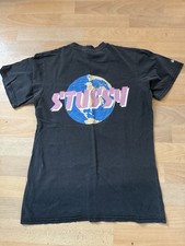 Stüssy T-Shirt, Größe M Grau