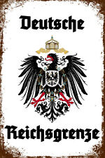 Retro Blechschild DEUTSCHE