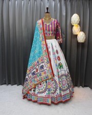Neue indische Lengha pakistanische Frauen Bollywood Designer Kleidung Hochzei...