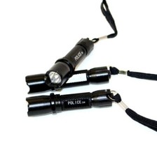 2x LED Camping Taschenlampe Taschenlampe 3W Police