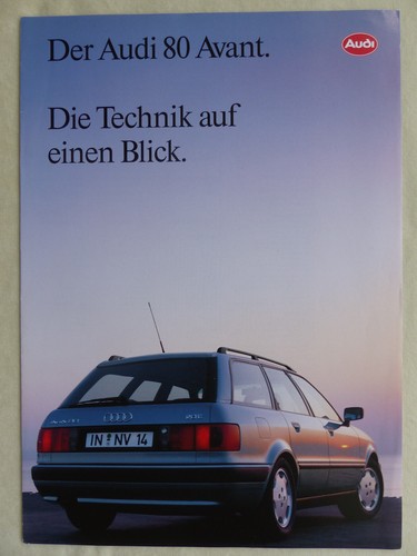Audi avant quattro typ - audi,