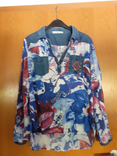 Desigual damen bluse langarm - desigual,