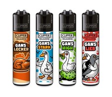 Clipper Feuerzeug 4er Set