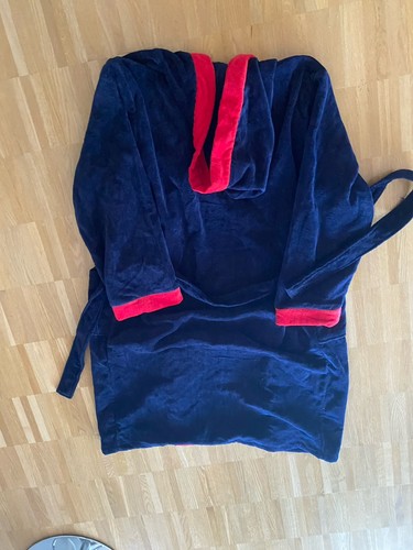 Großer bademantel blau - großer,