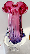 XL Große schwere Glas Vase