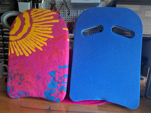 2xschwimmbretter blau mit - 2xschwimmbretter,