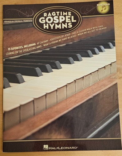 Ragtime gospel hymns - hymns,, piano