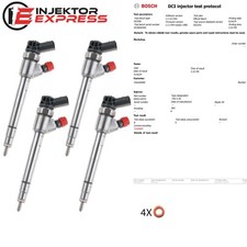 4x 0445110574 Einspritzdüse Injektor Mercedes V Klasse Vito W447 A6510703187