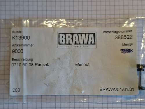 Brawa 0710 radsatz - brawa,
