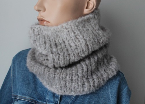 Alpaka strickschal loop - loop, weich