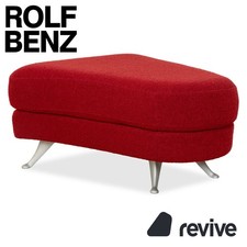 Rolf Benz 2500 Stoff Hocker Rot