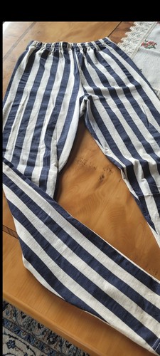 Damenleggings natur dunkelblau - damenleggings, natur/dunkelblau