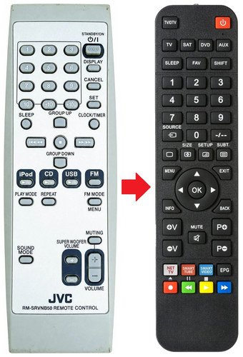 Fernbedienung passend für - , jvc
