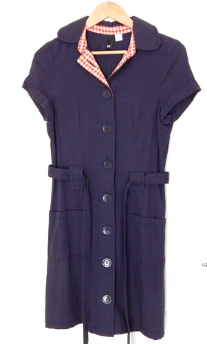 Kleid knöpfkleid stil der - stil,