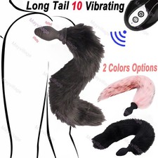 BDSM Fox Tail Anal Butt Plug