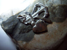 seltener großer Anhänger Glaube Liebe Hoffnung 925er Silber neu