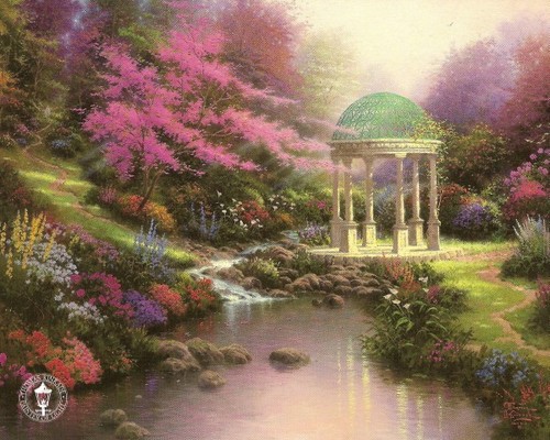 Thomas kinkade pools - thomas,
