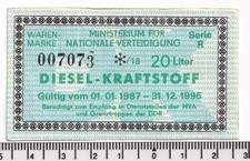 DDR Warenmarke der NVA für