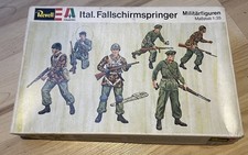 Modellbausatz 1:35 Italienische Fallschirmspringer Italeri Revell