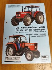 Komfort Kabine M 330 Massey ferguson traktor prospekt tractor brochure  4