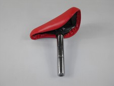 Retro Vintage Fahrrad Sattel Fahrradsattel Kinderfahrrad Sattelstütze