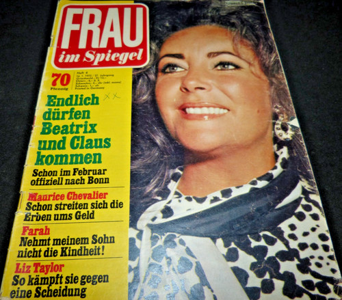 Frau spiegel 1972 - frau, liz