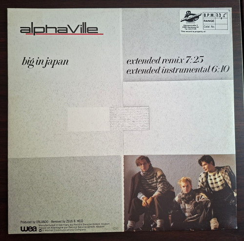 Alphaville big japan - alphaville,