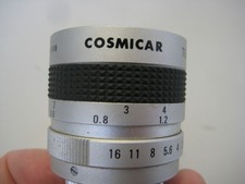 COSMICAR TELEVISION LENS 25mm