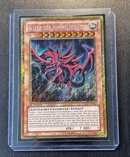 Yu-Gi-Oh! Slifer Der Himmelsdrache PGLD Gold Secret Rare Near Mint 1.