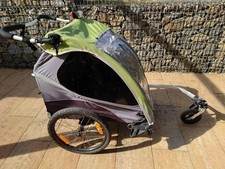 Burley D'Lite Kinder Fahrradanhänger mit Stroller Kit und Sitzverkleinerer