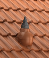 Antenadurchführung für Braas