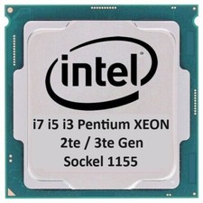 Intel Core i7 i5 i3 Pentium XEON 5GT/s FSB Sockel 1155 LGA 1155 / Sockel H2 TOP