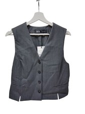 Zara Damen Weste mit Schlitzen