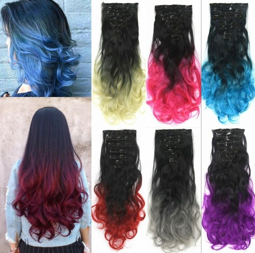Ombré tressen set - ombré, 7