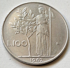 Italien 100 lire - lire, 1962