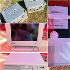 Siemens Nixdorf PCD-2V 1980er Bundeswehr Computer Set Monitor Drucker Koffer
