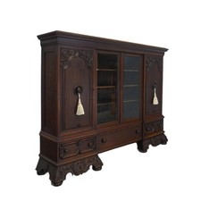 Vitrinenschrank Antik Barock