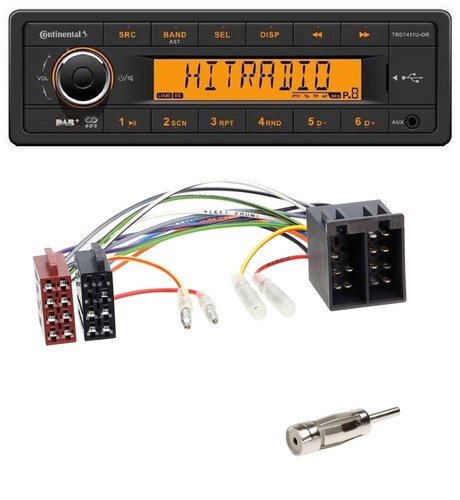 Continental 1din dab - continental, aux