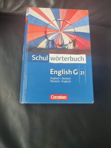 Cornelsen schulwörterbuch - schulwörterbuch,